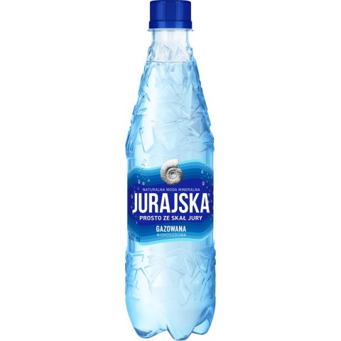 Woda mineralna JURAJSKA 0,5L (12szt)gazowana Woda mineralna JURAJSKA 0,5L (12szt)gazowana