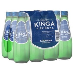 Woda mineralna KINGA PIENIŃSKA 0,3l (12szt) gazowana butelka szkło Woda mineralna KINGA PIENIŃSKA 0,3l (12szt) gazowana butelka szkło