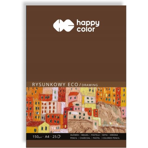 Blok rysunkowy A4 25k 150g ECO HA 3715 2030-A25 HAPPY COLOR Blok rysunkowy A4 25k 150g ECO HA 3715 2030-A25 HAPPY COLOR