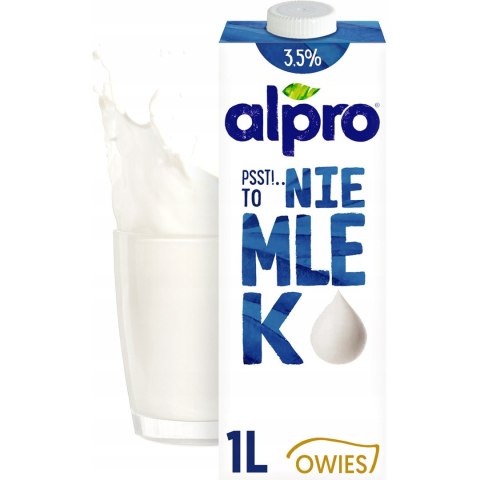 Napój DANONE ALPRO 1L owsiany PSST! TO NIE MLEKO Napój DANONE ALPRO 1L owsiany PSST! TO NIE MLEKO