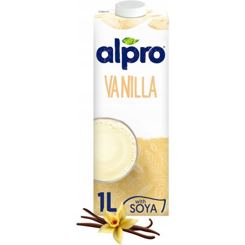 Napój DANONE ALPRO 1L sojowy o smaku waniliowym Napój DANONE ALPRO 1L sojowy o smaku waniliowym