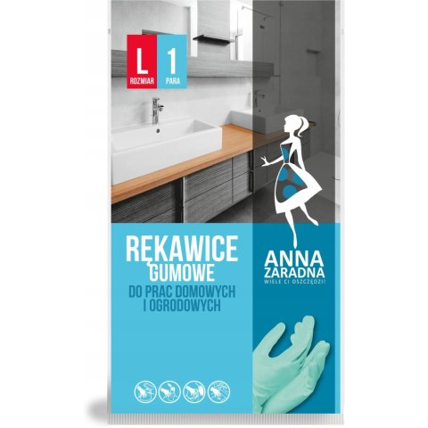 Rękawice gumowe L ANNA ZARADNA R-0769 Rękawice gumowe L ANNA ZARADNA R-0769