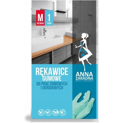 Rękawice gumowe M ANNA ZARADNA R-0752 Rękawice gumowe M ANNA ZARADNA R-0752