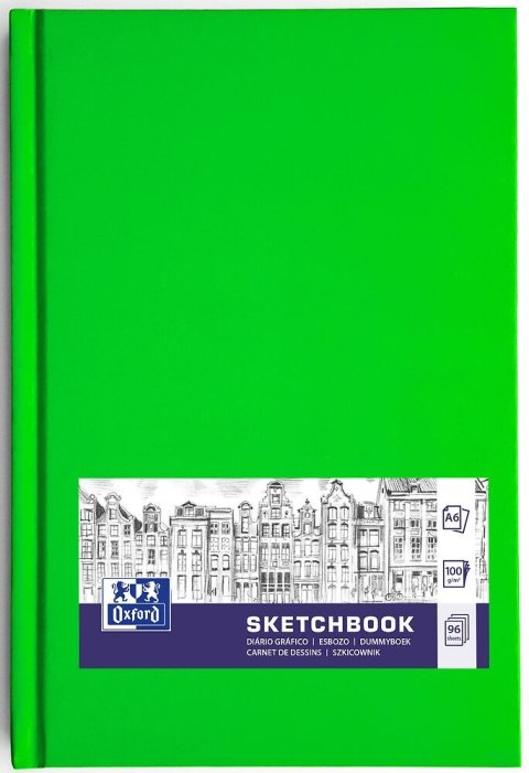 Szkicownik Sketchbook szyty A6 96k 100g mix kolorów 400152625 OXFORD Szkicownik Sketchbook szyty A6 96k 100g mix kolorów 400152625 OXFORD
