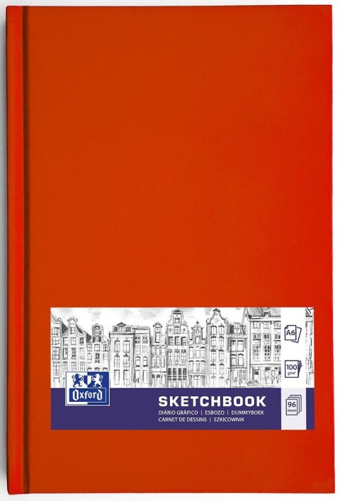Szkicownik Sketchbook szyty A6 96k 100g mix kolorów 400152625 OXFORD Szkicownik Sketchbook szyty A6 96k 100g mix kolorów 400152625 OXFORD