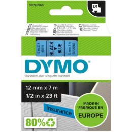 Taśma 12mm/7m czarny /niebieski 45016 DYMO S0720560