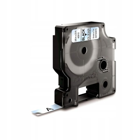 Taśma 9mm/7m czarny /przez. 40910 DYMO S0720670 Taśma 9mm/7m czarny /przez. 40910 DYMO S0720670