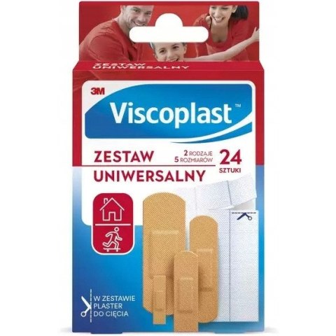 Zestaw plastrów uniwersalny VISCOPLAST mix 3M-4054596798328 Zestaw plastrów uniwersalny VISCOPLAST mix 3M-4054596798328