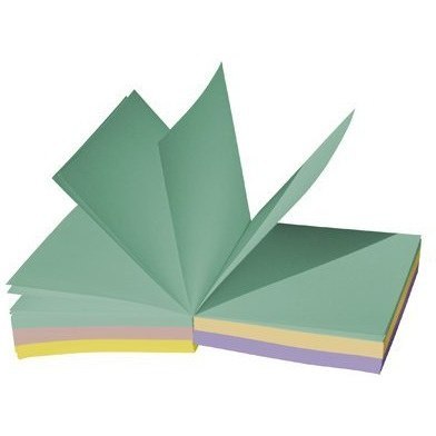 Bloczek klejony 85x85x35mm kolorowy NATUNA (10szt) Bloczek klejony 85x85x35mm kolorowy NATUNA (10szt)