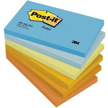 Bloczek samoprzylepny 127x76mm 100k (6szt) paleta energetyczna POST-IT 655-TFEN FT510283557 3M Bloczek samoprzylepny 127x76mm 100k (6szt) paleta energetyczna POST-IT 655-TFEN FT510283557 3M