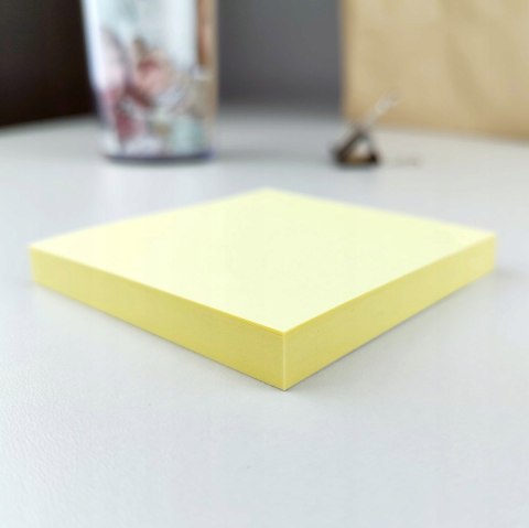 Bloczek samoprzylepny 76x76mm 100k żółty D.RECT (009598) Bloczek samoprzylepny 76x76mm 100k żółty D.RECT (009598)
