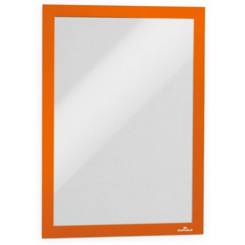 Ramki A4 samoprzylepne DURAFRAME (2szt) pomarańczowe 487209 DURABLE Ramki A4 samoprzylepne DURAFRAME (2szt) pomarańczowe 487209 DURABLE