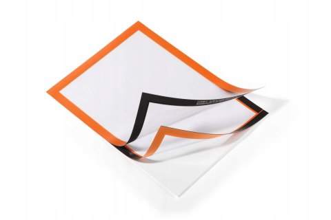 Ramki A4 samoprzylepne DURAFRAME (2szt) pomarańczowe 487209 DURABLE Ramki A4 samoprzylepne DURAFRAME (2szt) pomarańczowe 487209 DURABLE