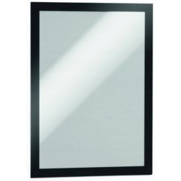 Ramki samoprzylepne DURAFRAME A4 (2sztuki) czarne DURABLE 487201