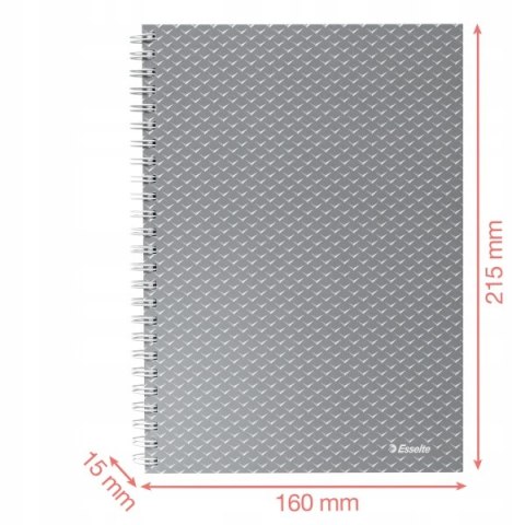 Kołonotatnik Colour`Breeze A5 w kratkę lawendowy 628469 ESSELTE Kołonotatnik Colour`Breeze A5 w kratkę lawendowy 628469 ESSELTE