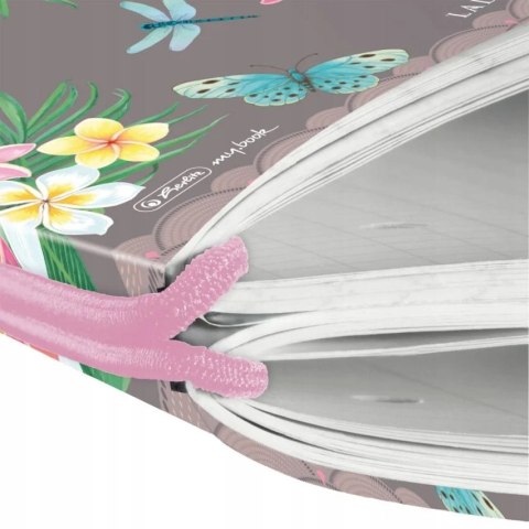 Notatnik Flex A4 80 kartek w kratkę i linie Notes Ladylike Butterflies 50044337 HERLITZ Notatnik Flex A4 80 kartek w kratkę i linie Notes Ladylike Butterflies 50044337 HERLITZ