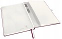 Notatnik twardy LEITZ STYLE A4 kratka ciemnoczerwony 44760028