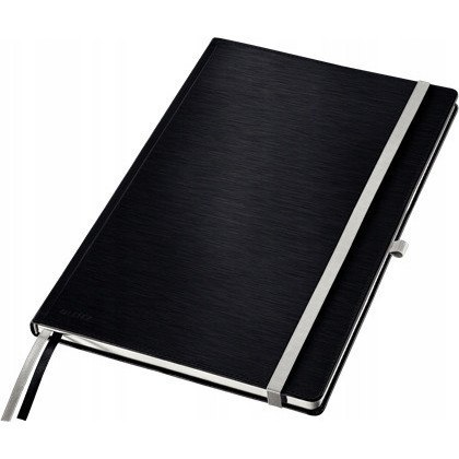 Notatnik twardy LEITZ STYLE A4 kratka czarny 44760094 Notatnik twardy LEITZ STYLE A4 kratka czarny 44760094