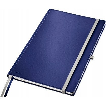 Notatnik twardy LEITZ STYLE A4 kratka niebieski 44760069 Notatnik twardy LEITZ STYLE A4 kratka niebieski 44760069