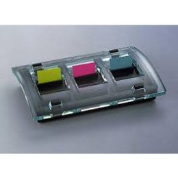 Podajnik do zakładek indeksujących C-2011 + 6x zakładki (żółta,niebieska,czerwona) POST-IT 3M FT510102856