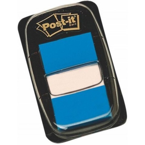 Zakładki indeksujące POST-IT 25x43mm niebieskie 680-2 50sztuk 3M Zakładki indeksujące POST-IT 25x43mm niebieskie 680-2 50sztuk 3M