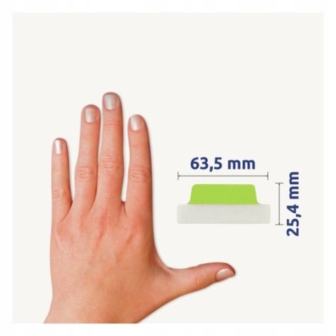 Zakładki indeksujące samoprzylepne 63,5x25,4mm przezroczyste z pastelową zakładką Ultra Tabs 74769 AVERY ZWECKFORM Zakładki indeksujące samoprzylepne 63,5x25,4mm przezroczyste z pastelową zakładką Ultra Tabs 74769 AVERY ZWECKFORM