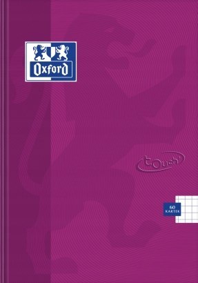 Brulion A5 60k kratka margines laminowany TOUCH 400075020 OXFORD Brulion A5 60k kratka margines laminowany TOUCH 400075020 OXFORD