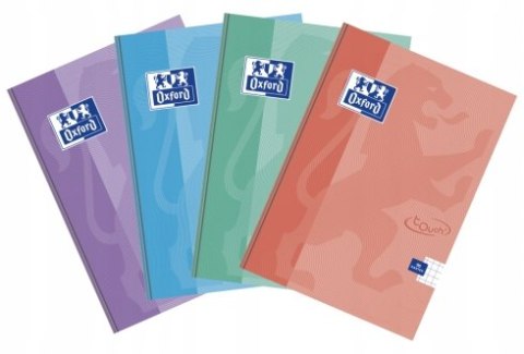 Zeszyt szkolny A5 Brulion 96 kartek w kratkę pastelowy TOUCH 400123215 OXFORD Zeszyt szkolny A5 Brulion 96 kartek w kratkę pastelowy TOUCH 400123215 OXFORD