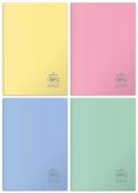 Zeszyt szkolny A4 60 kartek w kratkę 70g ECO PP Pastel Colors 9552753 HERLITZ
