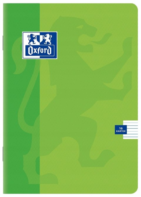 Zeszyt A5 16k 3linia 90g FLUO 100302245 OXFORD Zeszyt A5 16k 3linia 90g FLUO 100302245 OXFORD