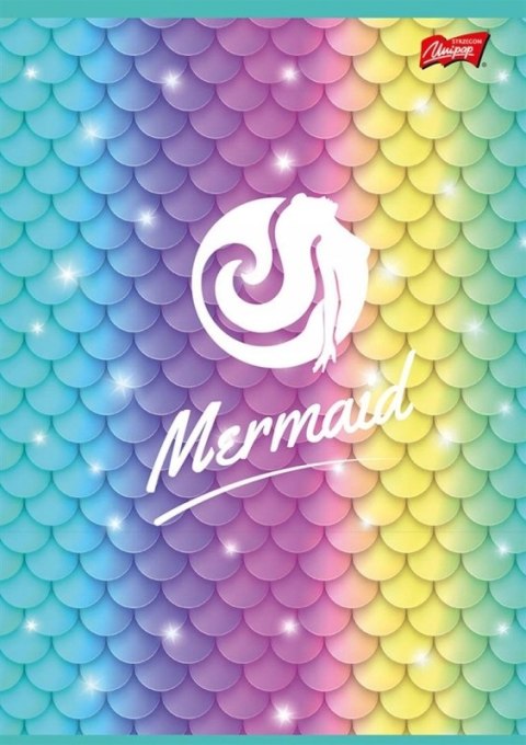 Zeszyt A5 16k kratka laminowany MERMAID UNIPAP Zeszyt A5 16k kratka laminowany MERMAID UNIPAP