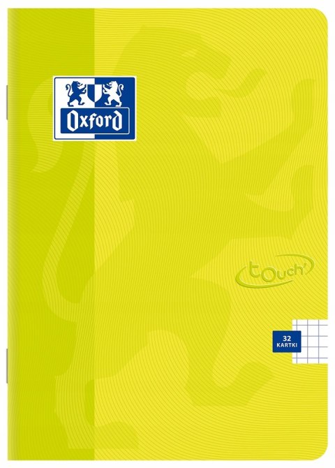Zeszyt A5 32k kratka Soft Touch OXFORD 400074874 Zeszyt A5 32k kratka Soft Touch OXFORD 400074874