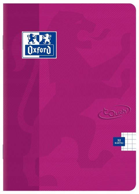Zeszyt A5 32k kratka Soft Touch OXFORD 400074874 Zeszyt A5 32k kratka Soft Touch OXFORD 400074874