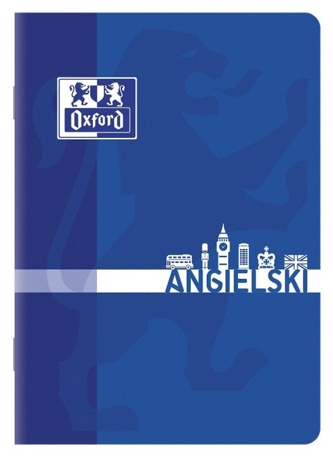 Zeszyt A5 60k kratka ANGIELSKI 400092594 OXFORD Zeszyt A5 60k kratka ANGIELSKI 400092594 OXFORD