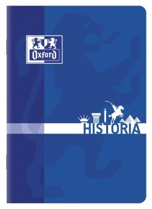 Zeszyt A5 60k kratka HISTORIA 400092588 OXFORD Zeszyt A5 60k kratka HISTORIA 400092588 OXFORD