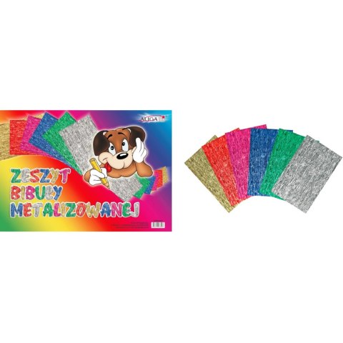 Zeszyt bibułek metalicznych ZKRM-6390 ALIGA Zeszyt bibułek metalicznych ZKRM-6390 ALIGA