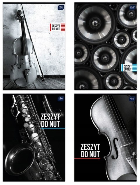 Zeszyt do nut A4 16k UV PION 7164 INTERDRUK Zeszyt do nut A4 16k UV PION 7164 INTERDRUK