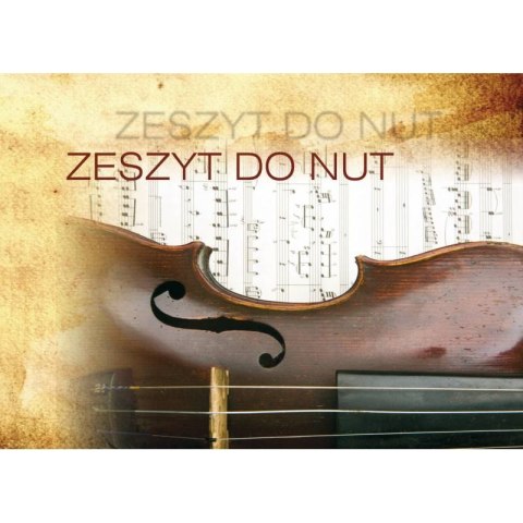 Zeszyt do nut A5 16k KRESKA Zeszyt do nut A5 16k KRESKA