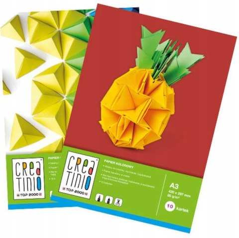 Zeszyt papierów kolorowych A3 10k 80g CREATINIO 400079857 TOP 2000 Zeszyt papierów kolorowych A3 10k 80g CREATINIO 400079857 TOP 2000