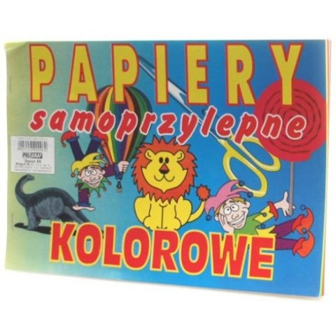 Zeszyt papierów kolorowych samoprzylepnych C5 POLIGRAF Zeszyt papierów kolorowych samoprzylepnych C5 POLIGRAF