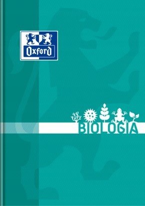 Zeszyt szkolny A5 przedmiotowy 80 kartek w kratkę BIOLOGIA 400128286 OXFORD Zeszyt szkolny A5 przedmiotowy 80 kartek w kratkę BIOLOGIA 400128286 OXFORD