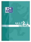 Zeszyt szkolny A5 przedmiotowy 80 kartek w kratkę CHEMIA 400128285 OXFORD
