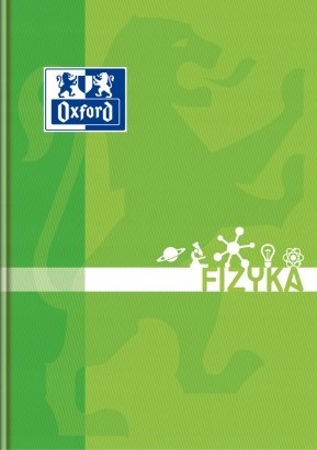Zeszyt szkolny A5 przedmiotowy 80 kartek w kratkę FIZYKA 400128288 OXFORD Zeszyt szkolny A5 przedmiotowy 80 kartek w kratkę FIZYKA 400128288 OXFORD