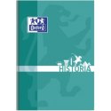 Zeszyt szkolny A5 przedmiotowy 80 kartek w kratkę HISTORIA 400128283 OXFORD