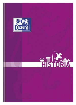 Zeszyt szkolny A5 przedmiotowy 80 kartek w kratkę HISTORIA 400128283 OXFORD Zeszyt szkolny A5 przedmiotowy 80 kartek w kratkę HISTORIA 400128283 OXFORD