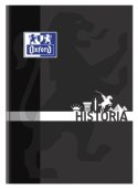 Zeszyt szkolny A5 przedmiotowy 80 kartek w kratkę HISTORIA 400128283 OXFORD