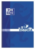 Zeszyt szkolny A5 przedmiotowy 80 kartek w kratkę HISTORIA 400128283 OXFORD