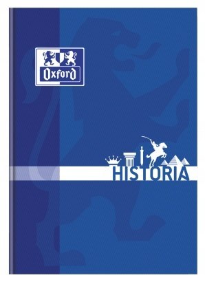 Zeszyt szkolny A5 przedmiotowy 80 kartek w kratkę HISTORIA 400128283 OXFORD Zeszyt szkolny A5 przedmiotowy 80 kartek w kratkę HISTORIA 400128283 OXFORD