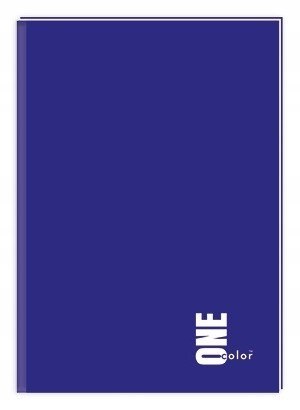 Brulion A5 96 kratka kol.ONE COLOR 0765 INTERDRUK Brulion A5 96 kratka kol.ONE COLOR 0765 INTERDRUK