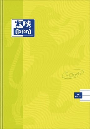 Zeszyt szkolny A5 Brulion 96 kartek w linię 90g laminowany TOUCH 400091176 OXFORD Zeszyt szkolny A5 Brulion 96 kartek w linię 90g laminowany TOUCH 400091176 OXFORD